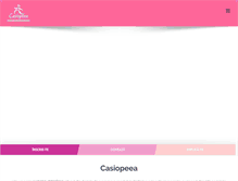 Tablet Screenshot of casiopeea.org